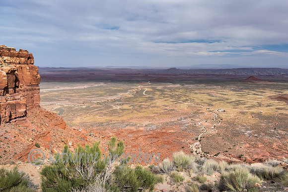 View of "Valley of the Gods"