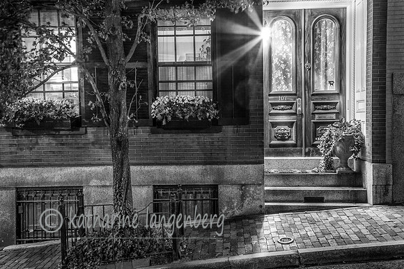 Beacon Hill Nightscape, Massachusetts