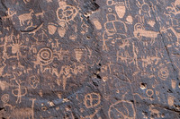 Newspaper Rock. Pictographs