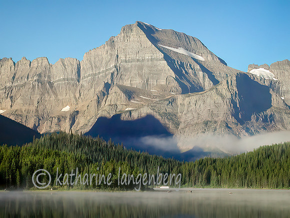 From Many Glacier LodgGlacier National Park, MTe,