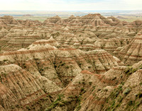 Rugged beauty, Badlands National Park, South Dakota