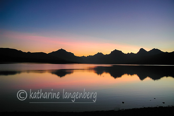 Lake McDonald, West side of Glacier NP