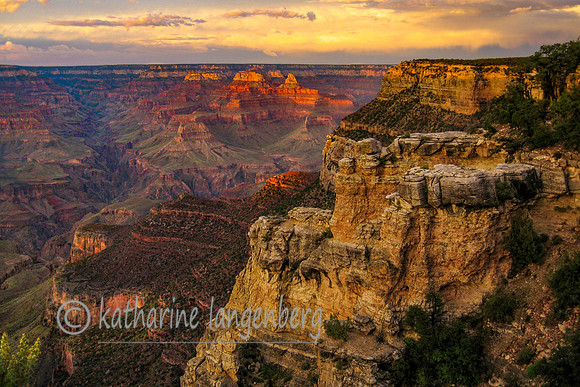 Dusk from the South Rim, Grand Canyon NP Arizona
