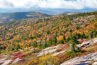 Cadillac Mountain fall view
