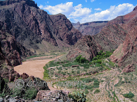 the mighty Colorado River, Grand Canyon NP Arizona
