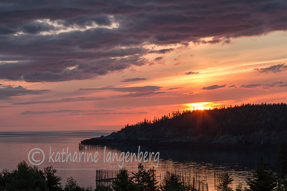 Sunrise on Grand Manan Island