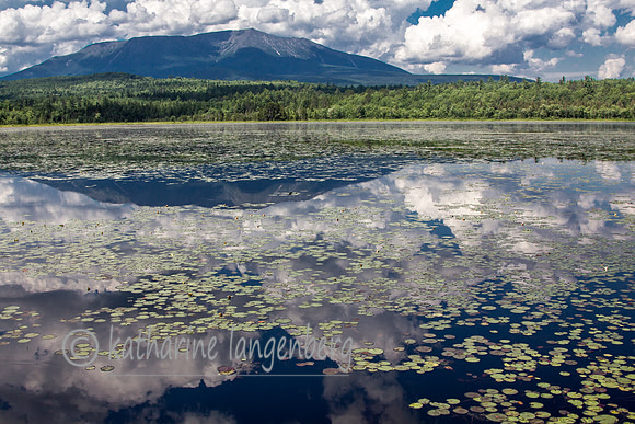 Compass Pond reflections, Maine