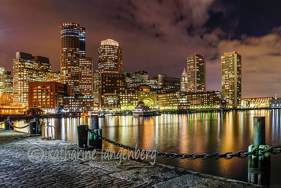 Harbor Lights and reflections