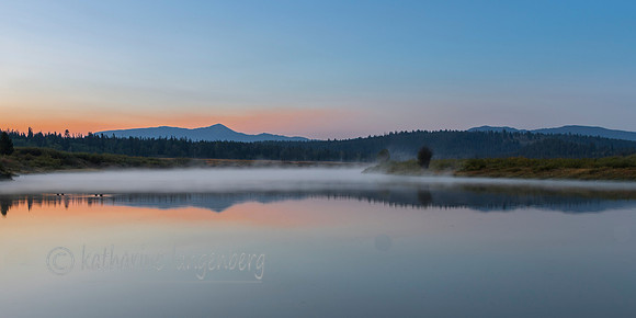 Sunrise over Snake River