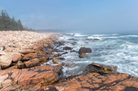 Acadia National Park rocky coastline