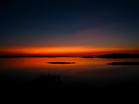 Morning breaks - Isle au Haute, Maine