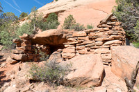 Historic cave dwelling structures
