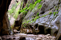 Hiking into the cayon