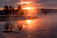 Sunrise- Yellowstone River, Hayden Valley