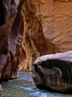 Zion slot canyon