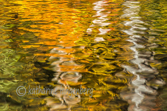 Fall river reflections