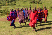Maasai warrior dance