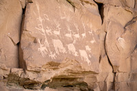 Ancient pictographs, Mesa Cedar area