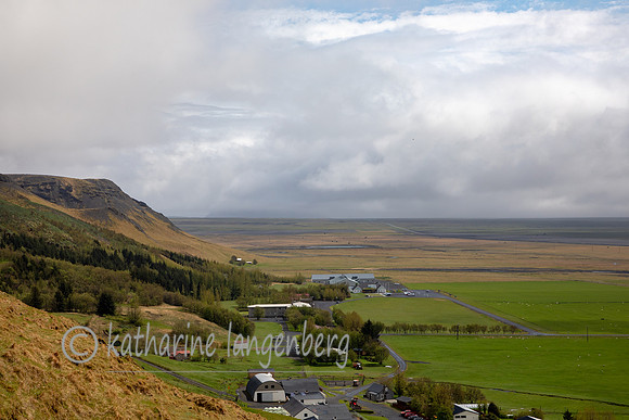 view of green pastures