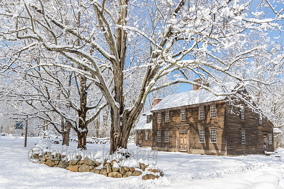 Winter at Hartwell Tavern, Minuteman NP, Concord, MA