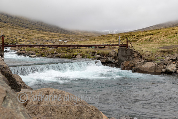 Footbridge in the  highlands