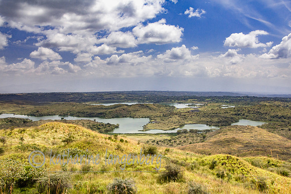 Hill top view from Arusha National Park