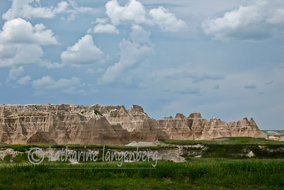 storm coming, Badlands National Park, South Dakota
