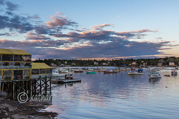 Evening at Bass Harbor, Maine