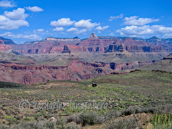Lone cabin, Tonto PlateGrand Canyon NP Arizonaau,