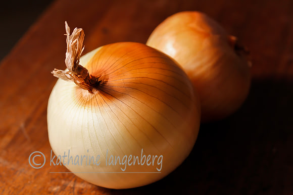 Onions together