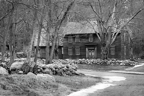 Hartwell Tavern on the Old Boston Battle Road, MA.