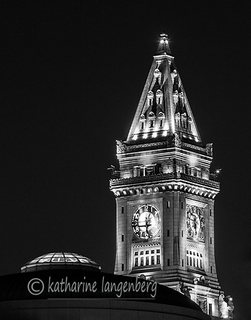 Boston Clock Tower, Boston, Massachusetts