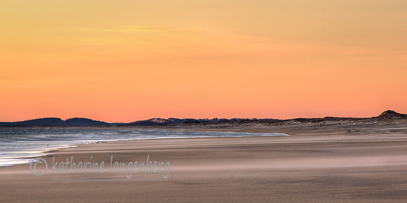 Plum Island sunrise, northshore Massachusetts