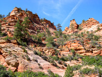 Zion cliffs